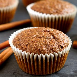 1 Large Flaxseed Cinnamon Bun Muffin
