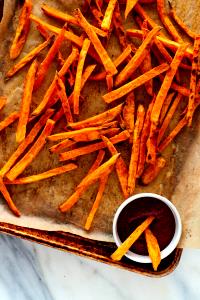 1 Large Fried Sweetpotato
