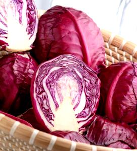 1 Large Head (about 5-1/2" Dia) Cooked Red Cabbage
