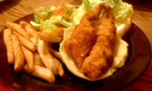 1 Large Menpachi (yield After Cooking, Bone Removed) Fried Floured or Breaded Ocean Perch