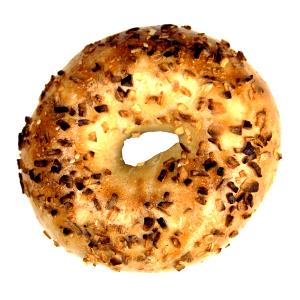 1 Large Onion Bagel