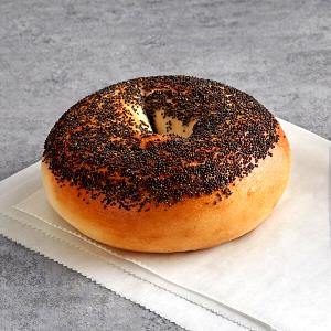 1 Large Poppy Seed Bagel