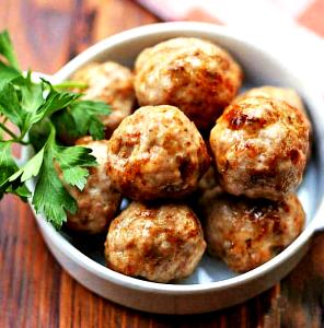 1 Large Pork Meatballs