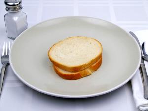 1 large slice (1 oz) French Bread