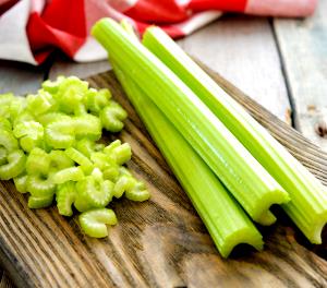 1 Large Stalk (11" - 12" Long) Cooked Celery