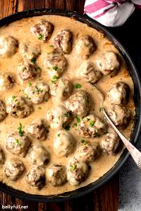 1 Large Swedish Meatballs