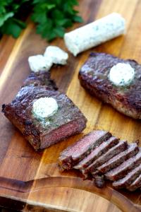 1 Large (yield After Cooking, Bone Removed) Broiled or Baked Beef Steak