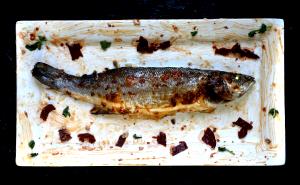1 Large (yield After Cooking, Bone Removed) Cooked Perch