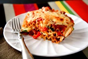 1 lasagna (278 g) Single Serve Roasted Vegetable Lasagna