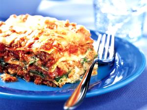 1 Lasagna (7" X 12") Spinach Lasagna Noodles with Meat