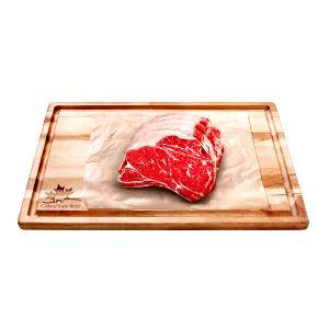 1 Lb Beef Bottom Round (Trimmed to 1/2" Fat, Prime Grade)