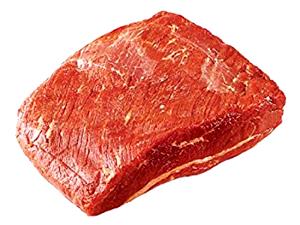 1 Lb Beef Brisket (Flat Half, Lean Only, Trimmed to 0" Fat, Select Grade, Cooked, Braised)