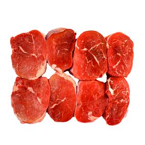 1 Lb Beef Chuck (Mock Tender Steak, Trimmed to 1/4" Fat, Select Grade)
