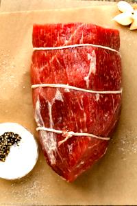 1 Lb Beef Eye Of Round (Trimmed to 1/2" Fat, Prime Grade)