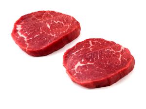1 Lb Beef Knuckle (Tip Center, Steak, Trimmed to 0" Fat, Choice Grade, Cooked, Grilled)
