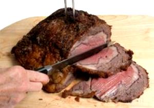 1 Lb Beef Ribs (Large End, Trimmed to 1/4" Fat, Prime Grade, Cooked, Broiled)