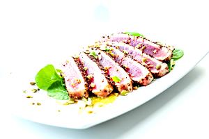 1 Lb Bluefin Tuna (Cooked, Dry Heat)