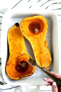 1 Lb Butternut Winter Squash (Without Salt, Cooked, Baked)