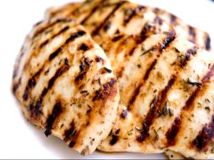 1 Lb Chicken Breast Meat (Broilers or Fryers, Stewed, Cooked)