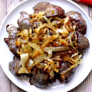 1 Lb Chicken Liver (Pan-Fried, Cooked)