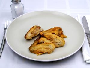 1 Lb Chicken Meat and Skin (Broilers or Fryers, Roasted, Cooked)