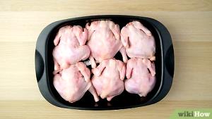 1 Lb Chicken Meat and Skin (Cornish Game Hens)