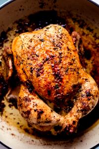 1 Lb Chicken Meat (Roasting, Roasted, Cooked)