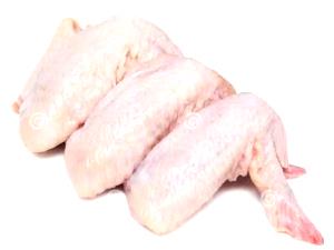 1 Lb Chicken Wing Meat and Skin (Broilers or Fryers)