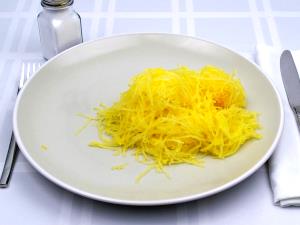 1 Lb Crookneck and Straightneck Summer Squash (with Salt, Frozen, Drained, Cooked, Boiled)