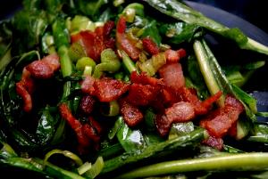 1 Lb Dandelion Greens (Without Salt, Drained, Cooked, Boiled)