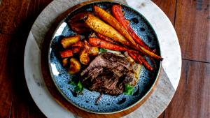 1 Lb Emu Full Rump (Cooked, Pan-Broiled)