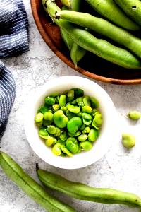 1 Lb Fava Beans (In Pod)
