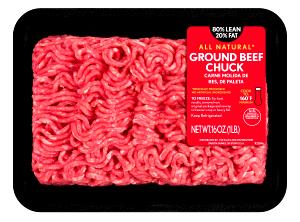 1 Lb Ground Beef (80% Lean / 20% Fat, Patty, Cooked, Broiled)