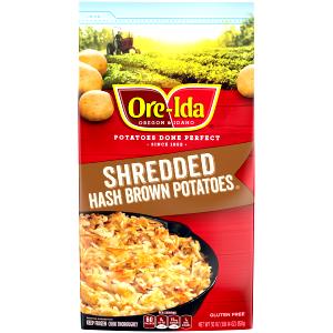 1 Lb Hashed Brown Potatoes (with Butter Sauce, Frozen)