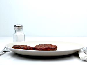 1 Lb Lamb Leg (Sirloin Half, Lean Only, Trimmed to 1/4" Fat, Choice Grade)