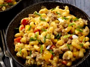1 Lb Macaroni (Vegetable, Enriched, Cooked)