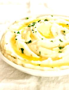 1 Lb Mashed Potatoes (Whole Milk and Butter Added)