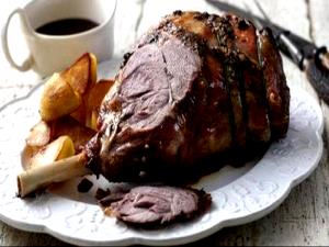 1 Lb New Zealand Lamb (Trimmed to 1/8" Fat, Frozen, Cooked)