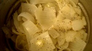 1 Lb Onions (with Salt, Drained, Cooked, Boiled)