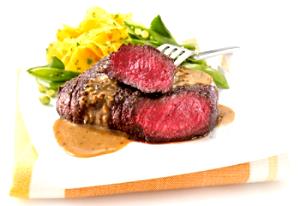 1 Lb Ostrich Ground (Cooked, Pan-Broiled)