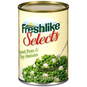 1 Lb Peas and Onions (Solids and Liquids, Canned)