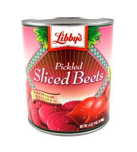 1 Lb Pickled Beets (Solids and Liquids, Canned)