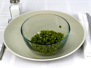 1 Lb Pigeonpeas (Immature Seeds, with Salt, Drained, Cooked, Boiled)