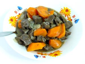 1 Lb Pork Heart (Cooked, Braised)