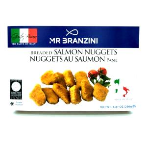 1 Lb Salmon Nuggets (Breaded, Frozen)