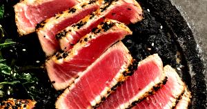 1 Lb Skipjack Tuna (Cooked, Dry Heat)