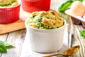 1 Lb Spinach Souffle