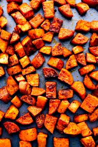 1 Lb Sweet Potato (with Salt, Frozen, Cooked, Baked)