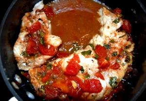 1 Lb Tilefish (Cooked, Dry Heat)
