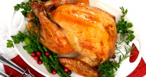 1 Lb Turkey Skin (Fryer-Roasters, Cooked, Roasted)